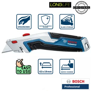 کاتر چاقویی بوش مدل Uni Cutter 3 Blade