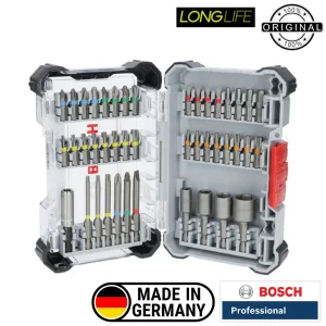 سری پیچ گوشتی بوش مدل فشار قوی کد BOX 43 IMPACT CONTROL مجموعه 43 عددی