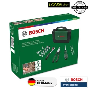 مجموعه 26 عددی ابزار دستی بوش مدل SET BAG 26-BY2