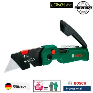 کاتر چاقویی تاشوی بوش مدل فوق حرفه ای Knife 1600A0275M-PRO