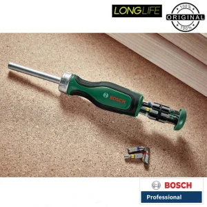 پیچ گوشتی بوش مدل قابل تعویض کد BO12-PRO مجموعه 12 عددی