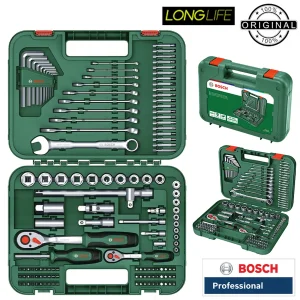آچار و سری پیچ گوشتی بوش مدل  BOX BIT 132 Professional مجموعه 132 عددی