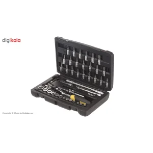 مجموعه 46 عددی سری بکس و پیچ گوشتی استنلی مدل STMT72794-8