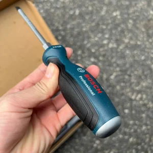 پیچ گوشتی ضربه خور دو سو و چهارسو بوش مدل SCR06 BO مجموعه 6 عددی