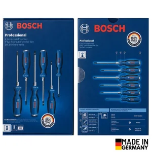 پیچ گوشتی چکش خور بوش مدل حرفه ای کد SL/PH Professional BOX6 مجموعه 6 عددی