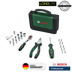 مجموعه 26 عددی ابزار دستی بوش مدل فوق حرفه ای کد 1600A02BY2