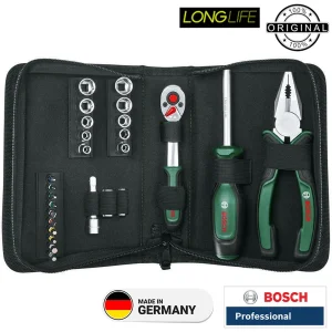 مجموعه 26 عددی ابزار دستی بوش مدل فوق حرفه ای کد 1600A02BY2