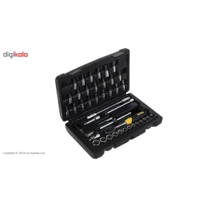 مجموعه 46 عددی سری پیچ گوشتی و آچار بکس استنلی مدل STMT72794-8
