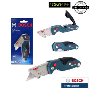 کاتر چاقویی بوش مدل safety Utility Knife کد 1600A016BL