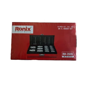 سری آچار بکس  ونیکس مدل RH-2695 مجموعه 14 عددی
