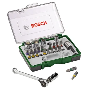 سری پیچ گوشتی شارژی بوش مدل فوق حرفه ای BO-27 مجموعه 27 عددی