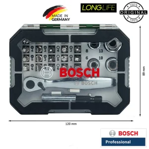 سری پیچ گوشتی بوش مدل BO-2607017322 مجموعه 26 عددی