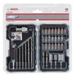 سری پیچ گوشتی و مته مدل 35 - Bit Bosch مجموعه 35 عددی