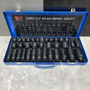 سری آچار بکس باس مدل 35PCS مجموعه 36 عددی