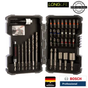 سری پیچ گوشتی و مته  بوش مدل  2607017328 Box مجموعه 35 عددی