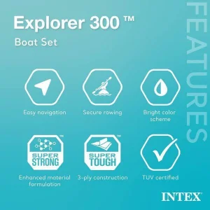 قایق بادی اینتکس مدل Explorer300