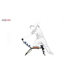 دستگاه دراز و نشست تن زیب کد 90139