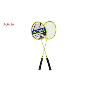 راکت بدمینتون یونکس مدل Pro 3008 بسته 2 عددی سایز US: 4 1/8 - Euro: 1