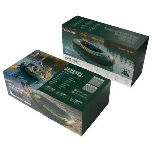 قایق بادی گرین لاین مدل Aqua Rider با ظرفیت دو نفره و بدنه PVC تقویت‌شده
