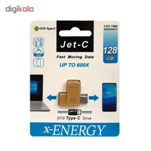 فلش مموری ایکس-انرژی مدل JET-C ظرفیت 128 گیگابایت