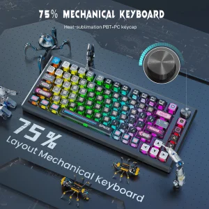 کیبورد گیمینگ ردراگون مدل K732MC-RGB-PRO