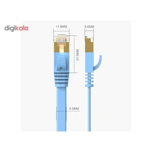 پچ کورد Cat7 اوریکو مدل PUG-C7B طول 8 متر