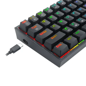 کیبورد مخصوص بازی ردراگون مدل K628 Pollux Pro
