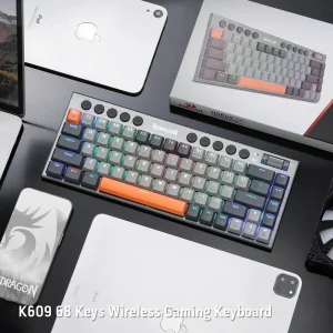 کیبورد گیمینگ ردراگون مدل K609GG-RGB-PRO