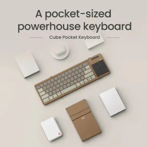 کیبورد نیلکین مدل Portable Cube Pocket Keyboard