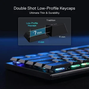 کیبورد مخصوص بازی ردراگون مدل K614 ANIVIA RGB