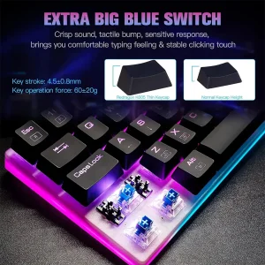 کیبورد گیمینگ ردراگون مدل Alien K605