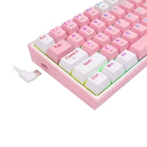 کیبورد مخصوص بازی ردراگون مدل K616 FIZZ PRO RGB