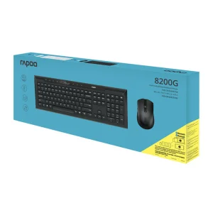 کیبورد و ماوس بیسیم رپو مدل 8200G