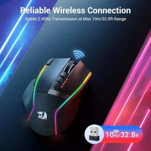 ماوس بی سیم مخصوص بازی ردراگون مدل SWAIN M915