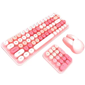 کیبورد و ماوس بی سیم کوتسی مدل 84019 به همراه صفحه اعداد