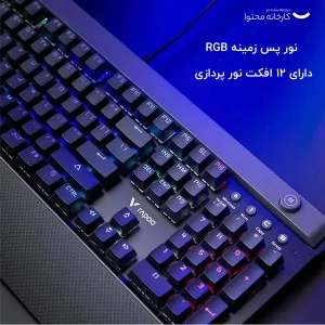کیبورد مخصوص بازی رپو مدل V820
