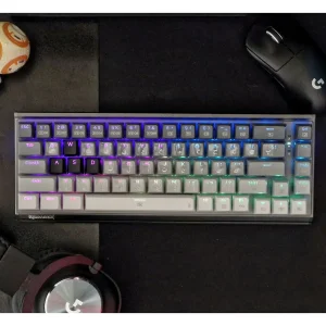 کیبورد مخصوص بازی ردراگون مدل SHACO K641 GW PRO، مکانیکال سوییچ قرمز، Tenkeyless، نورپردازی RGB