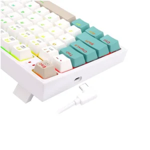 کیبورد مخصوص بازی ردراگون مدل K643WGC-RGB-PRO