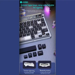 کیبورد بیسیم کوتتسی مدل  84008
