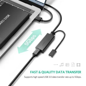کابل افزایش طول USB 3.0 یوگرین مدل US175-20827 طول 10 متر