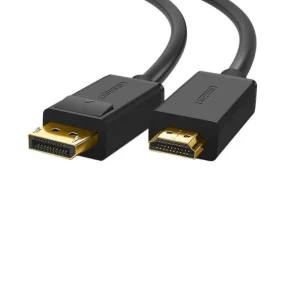 کابل تبدیل DISPLAY PORT به HDMI یوگرین مدل DP101-10204 طول 5 متر