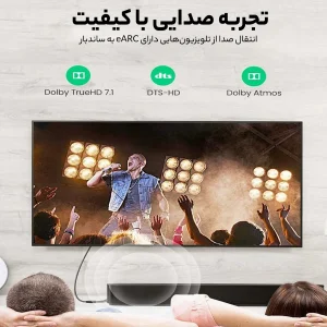 کابل HDMI یوگیرین مدل 8K طول 2 متر