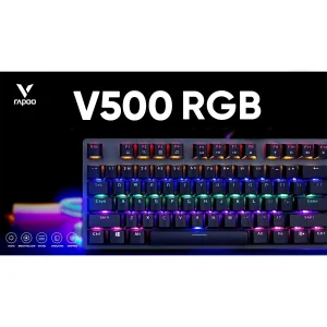 کیبورد مخصوص بازی رپو مدل V500 RGB