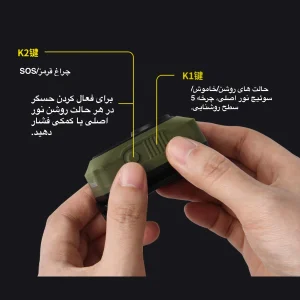 چراغ پیشانی نیچرهایک مدل CNK2450ZM010