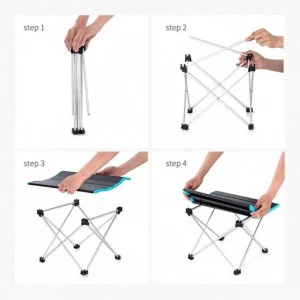 میز سفری تاشو نیچرهایک مدل NH19Z008-Z