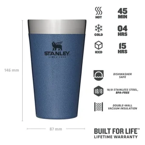 تراول ماگ استنلی مدل ADVENTURE STACKING BEER PINT کد F2022 گنجایش 0.47 لیتر