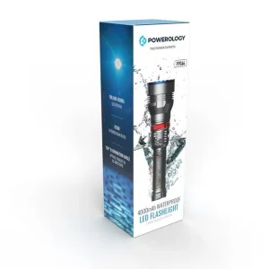 چراغ قوه پاورلوژی مدل PPBCHA64-BK