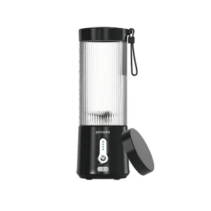 شیکر قابل حمل مدل LIFESTYLE portable Blender with extra Botton lid 4PD-LFST017-BK