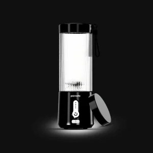 شیکر قابل حمل مدل LIFESTYLE portable Blender with extra Botton lid 4PD-LFST017-BK
