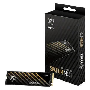 اس اس دی اینترنال M.2 PCIe Gen4 x4 NVMe ام اس آی مدل SPATIUM M461 ظرفیت 1 ترابایت